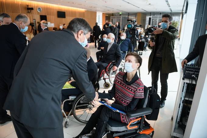 Tradicionalni sprejem ob mednarodnem dnevu invalidov